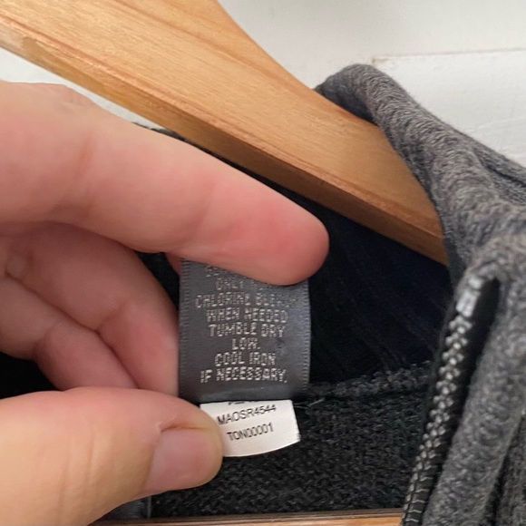 Oscar de la Renta Mens 1/2 Zip Argyle Mock Pullover Sweater Grey Black - Picture 5 of 5